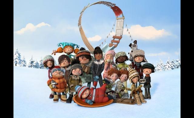 Снежные гонки // дублированный трейлер // в кино с 10 января