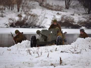 Реконструкция боёв за Елец