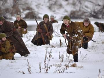 Реконструкция боёв за Елец