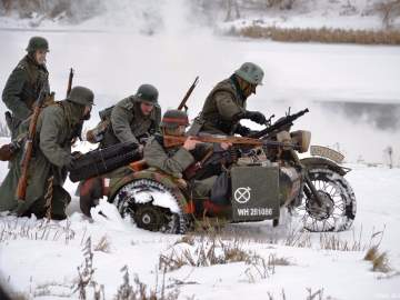 Реконструкция боёв за Елец